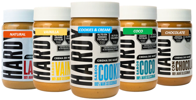 MANTEQUILLA DE MANI HARDY 380GR