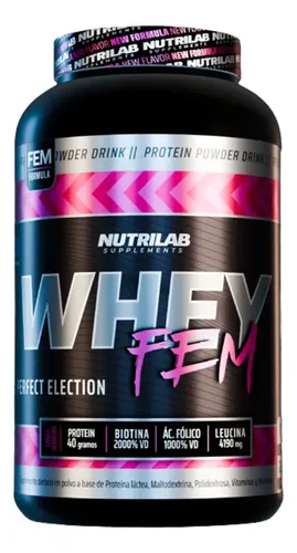 WHEY FEM NUTRILAB 1KG