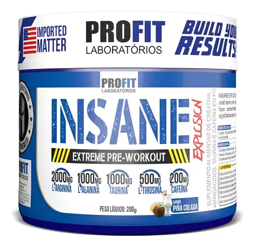 INSANE PRE ENTRENO PROFIT 200GR